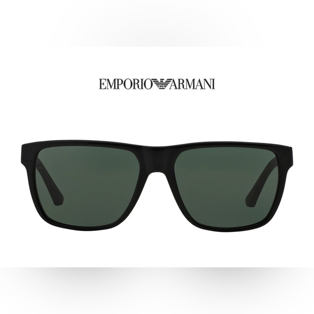 Emporio Armani Matte Black Sunglasses